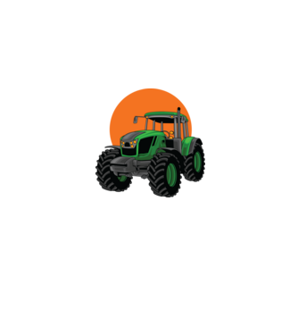 TRACTOR model gri pe tricou