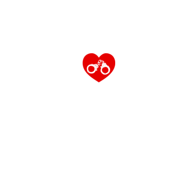 I love my wife model negru pe tricou