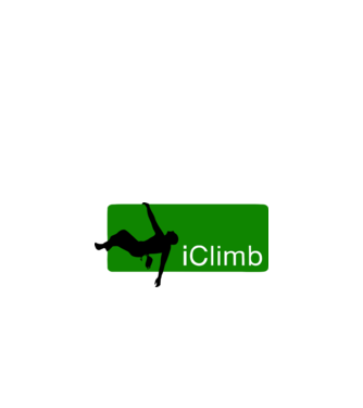iClimb model alb pe tricou