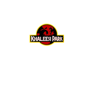 Khaleesi Park model alb pe tricou