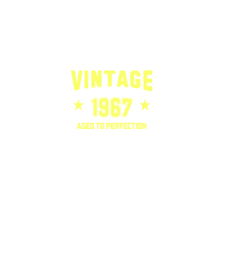 Vintage - 1967 model negru pe tricou