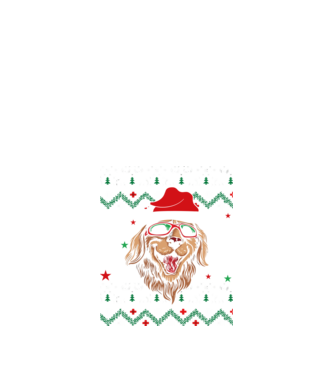 Ugly sweater dog model negru pe tricou
