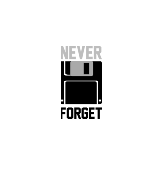 Never Forget model roșu pe tricou