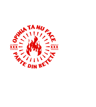 Opinia ta nu face parte din rețetă model alb pe tricou