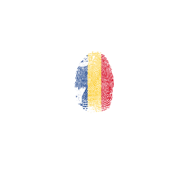 its in my dna model negru pe tricou