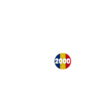 Made in 2000 model negru pe tricou