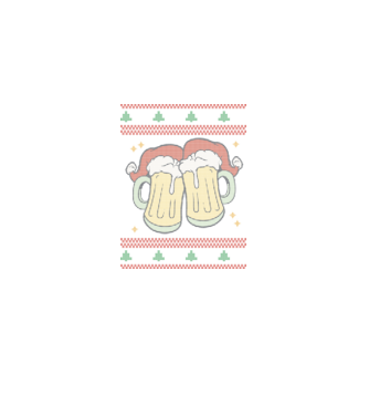 ugly sweater beers model  pe tricou