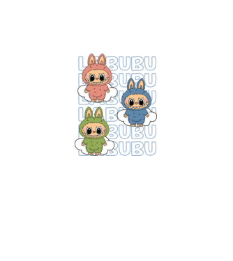 LABUBU model  pe tricou