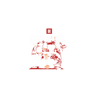La casa de papel grupo model negru pe tricou