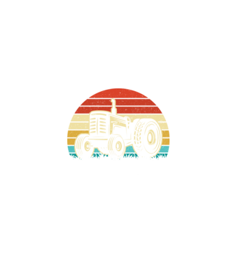 TRACTOR model negru pe tricou