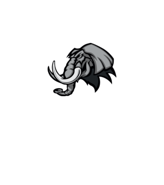 Elephant model galben neon pe tricou