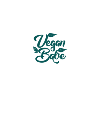 Vegan Babe model alb pe tricou