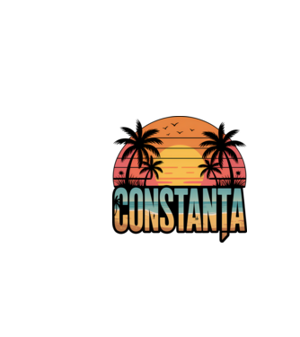 Constanța model negru pe tricou