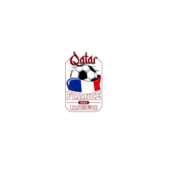 Qatar teams France model negru pe tricou