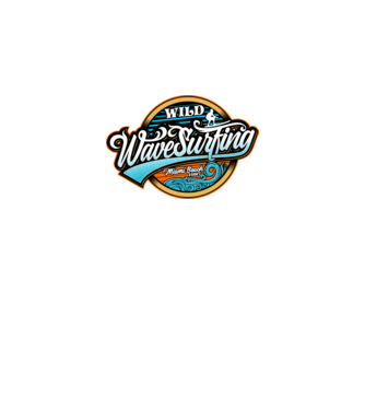 WaveSurfing model negru pe tricou