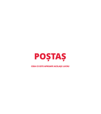 Supererou poştaş model  pe tricou