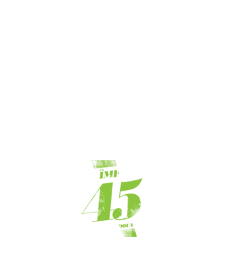 Am împlinit 45 ani pentru a doua oară model alb pe tricou