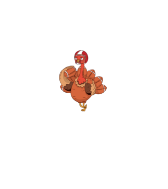 Player Turkey model negru pe tricou