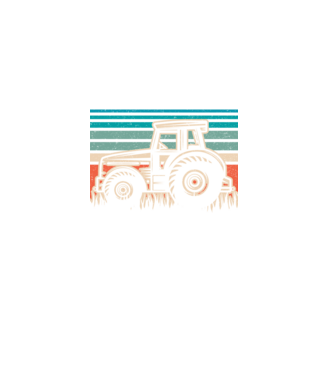 TRACTOR model turcoaz pe tricou