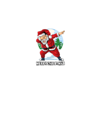 Santa merry christmas model gri pe tricou