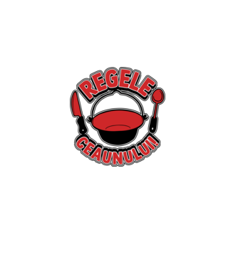 Regele - ceaunului! model alb pe tricou