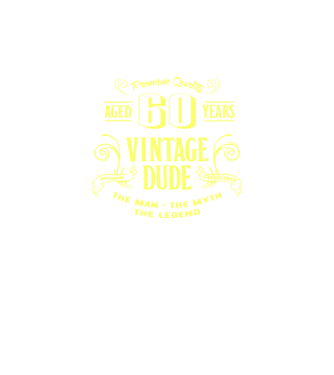 Vintage Dude - 60 model roșu pe tricou