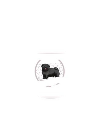 Toți sunt egali, dar numai cei mai buni devin stăpâni de mops lght model negru pe tricou
