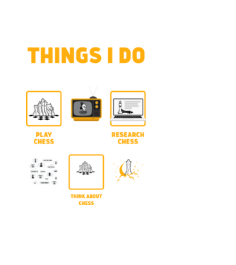 Things I do in my spare time model negru pe tricou