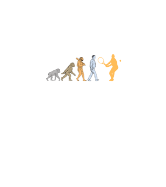 Tennis evolution model albastru jeanși pe tricou