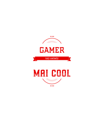 sunt gamer, la fel ca toți ceilalți, dar mult mai cool model negru pe tricou