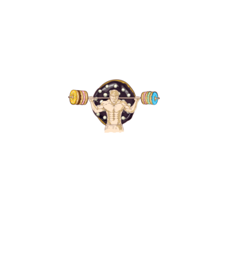 Powered by donuts model negru pe tricou