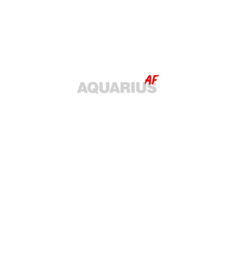 AQUARIUS as fuck model negru pe tricou