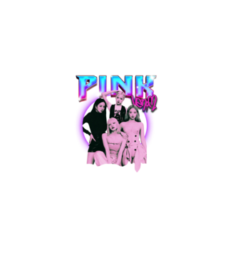 BLACKPINK pink venom model  pe tricou