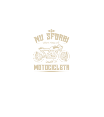 nu sforăi, doar visez că sunt o motocicletă model negru pe tricou