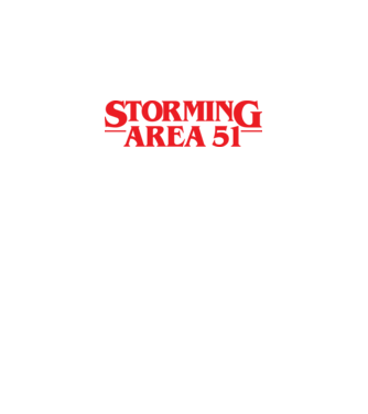 storming area 51 things model negru pe tricou