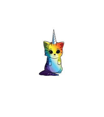 Unicat model alb pe tricou