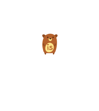 Your smell is un-bear-able.. model negru pe tricou