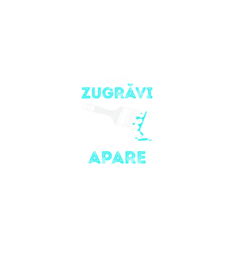 Mulți cred că pot zugrăvi până când apare adevăratul zugrav model negru pe tricou
