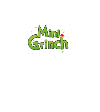 Grinch Family Mini Grinch model turcoaz pe tricou