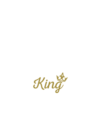 King model alb pe tricou
