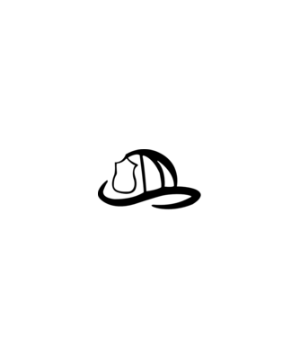Fire fighter model roșu pe tricou