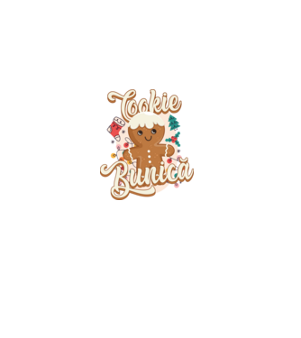 Cookie bunică model alb pe tricou