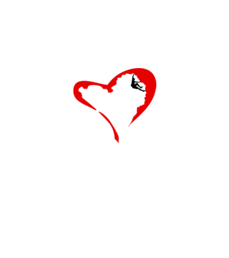heartclimb model alb pe tricou