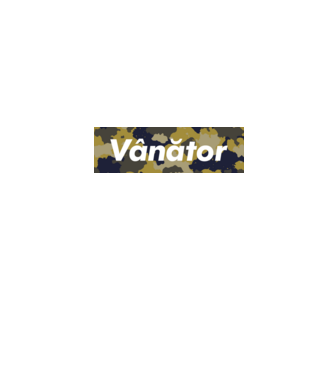 vânător model roșu pe tricou
