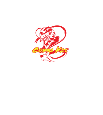 cobra kai simple model negru pe tricou