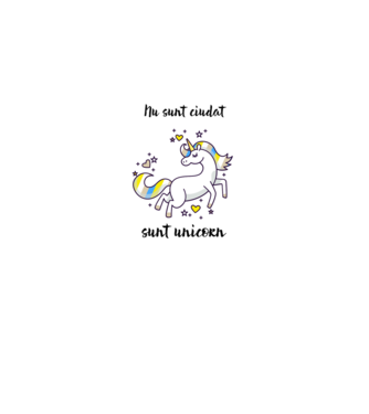 Nu sunt ciudat - sunt unicorn model roz pe tricou