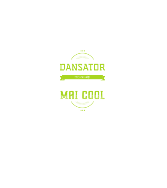 sunt dansator, la fel ca toți ceilalți, dar mult mai cool model negru pe tricou