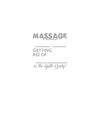 Massage pain model negru pe tricou