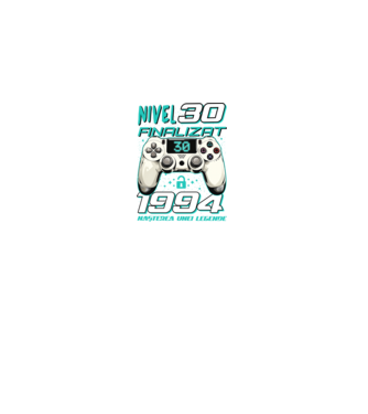 Nivel finalizat 30 1995 model negru pe tricou
