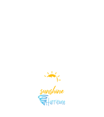 January Girls are Sunshine mixed with a little Hurricane model negru pe tricou